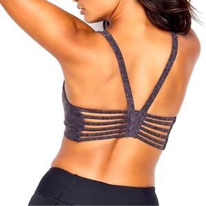 Victoria’s Secret V Back Strappy Plunge Sports Bra Sz small